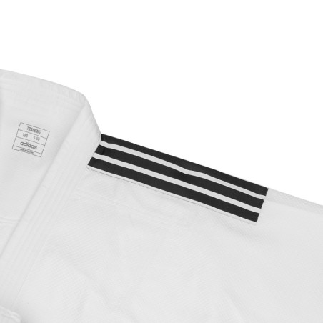 Kimono de judo Adidas J500 Training blanc pour entraînement
