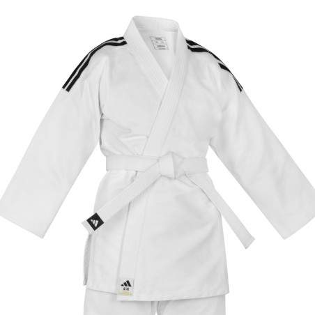 Kimono de judo Adidas J500 Training blanc pour entraînement