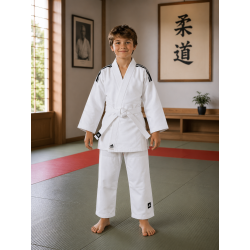 Kimono de judo Adidas J350 CLUB pour débutants | Grain de riz