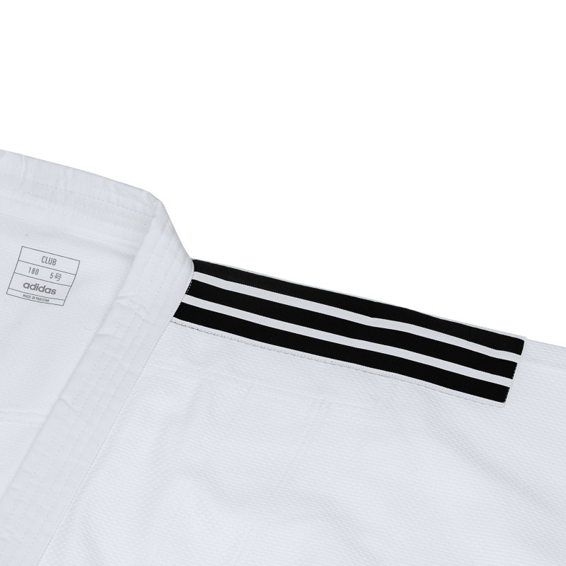 Kimono de judo Adidas J350 CLUB pour débutants | Grain de riz