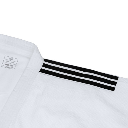 Kimono de judo Adidas J350 CLUB pour débutants | Grain de riz