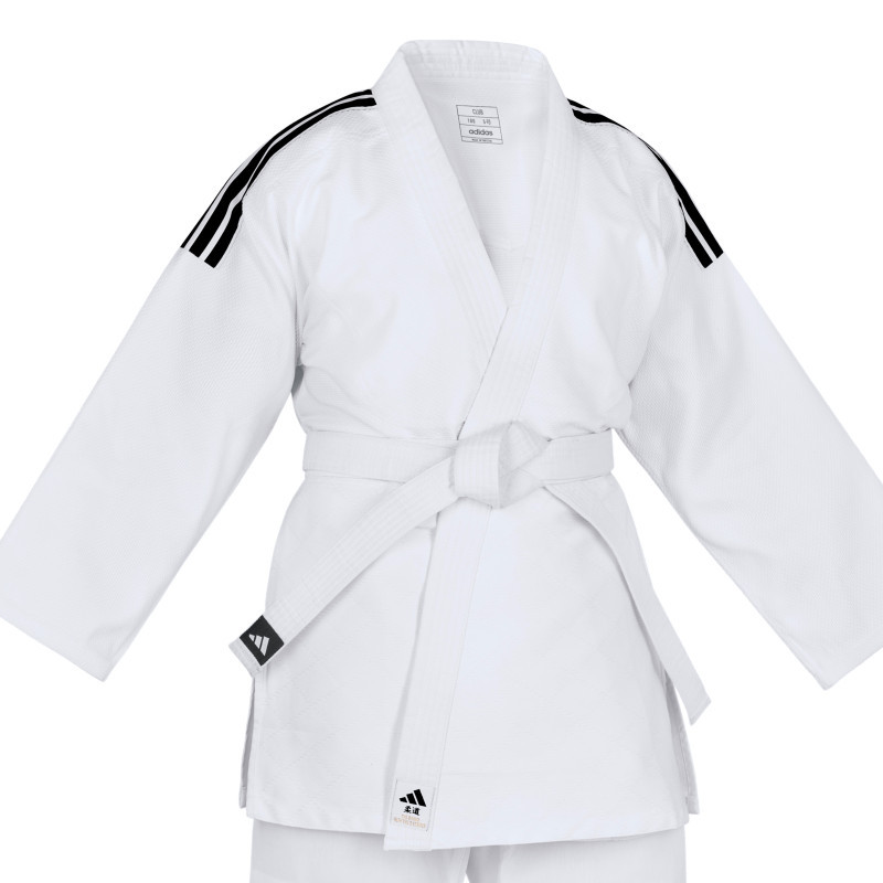 Kimono de judo Adidas J350 CLUB pour débutants | Grain de riz