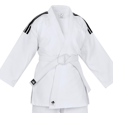 Kimono de judo Adidas J350 CLUB pour débutants | Grain de riz