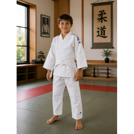 Kimono de judo Adidas Evolution enfant – Système évolutif 2 tailles