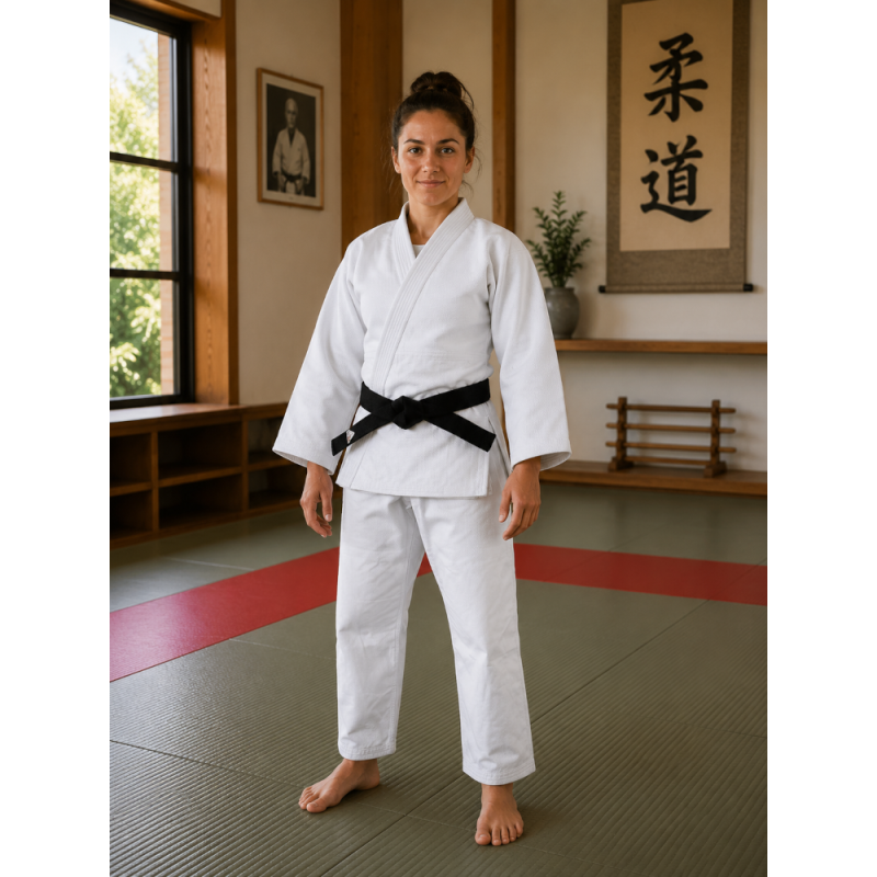 Kimono de judo Adidas J990 Millénium – Judogi blanc compétition IJF