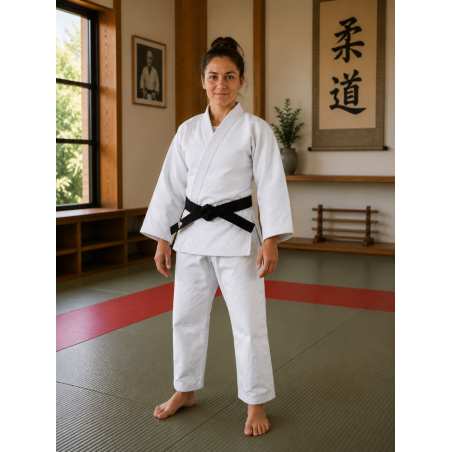 Kimono de judo Adidas J990 Millénium – Judogi blanc compétition IJF