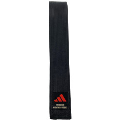 Ceinture noire Champion Adidas pour judo, karaté, taekwondo | CLUB-SHOP