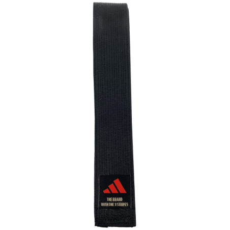 Ceinture noire Champion Adidas pour judo, karaté, taekwondo | CLUB-SHOP