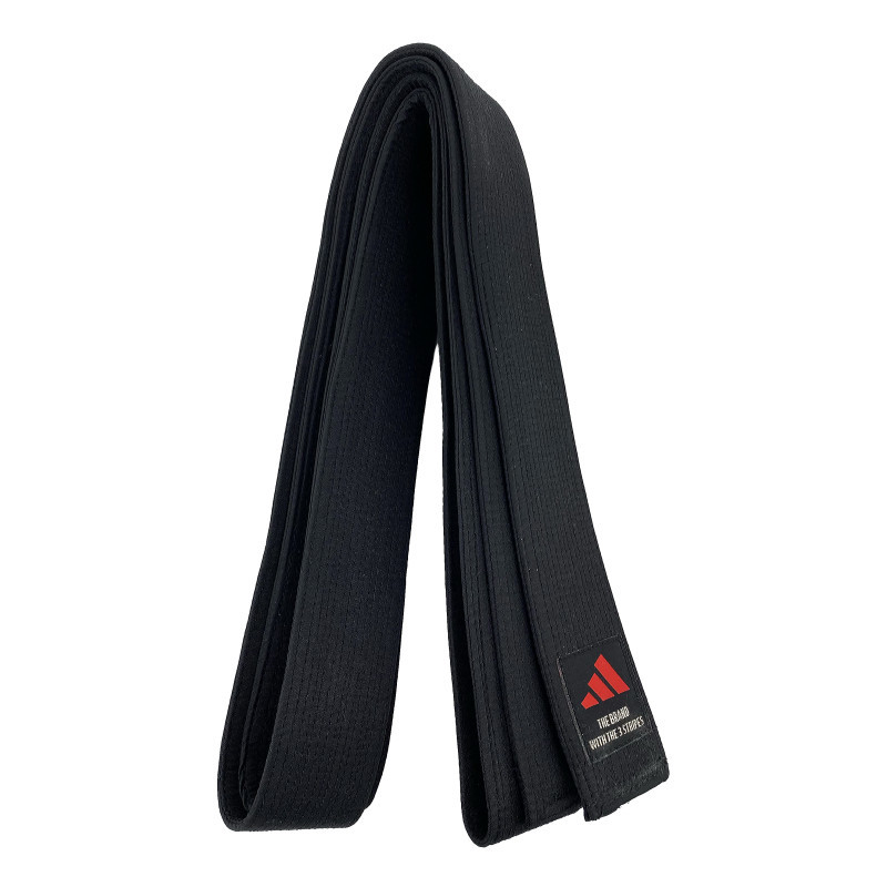 Ceinture noire Champion Adidas pour judo, karaté, taekwondo | CLUB-SHOP
