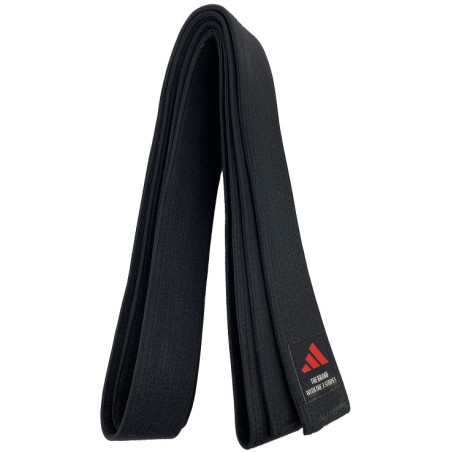 Ceinture noire Champion Adidas pour judo, karaté, taekwondo | CLUB-SHOP