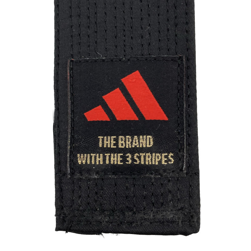 Ceinture noire Champion Adidas pour judo, karaté, taekwondo | CLUB-SHOP