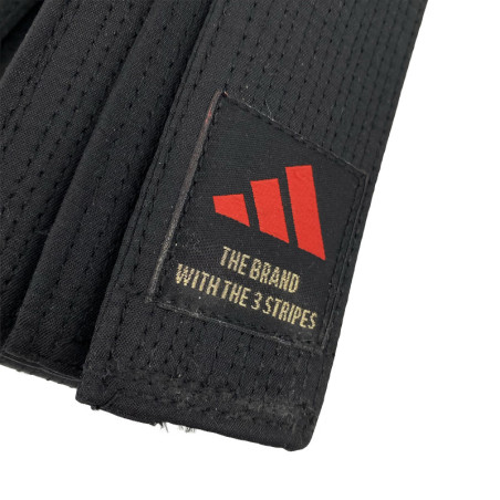 Ceinture noire Champion Adidas pour judo, karaté, taekwondo | CLUB-SHOP