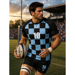 Maillot de Rugby Personnalisé CHECKMAT | ESMAÏA