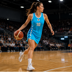Robe de basket personnalisée KRYSTAL | Esmaïa