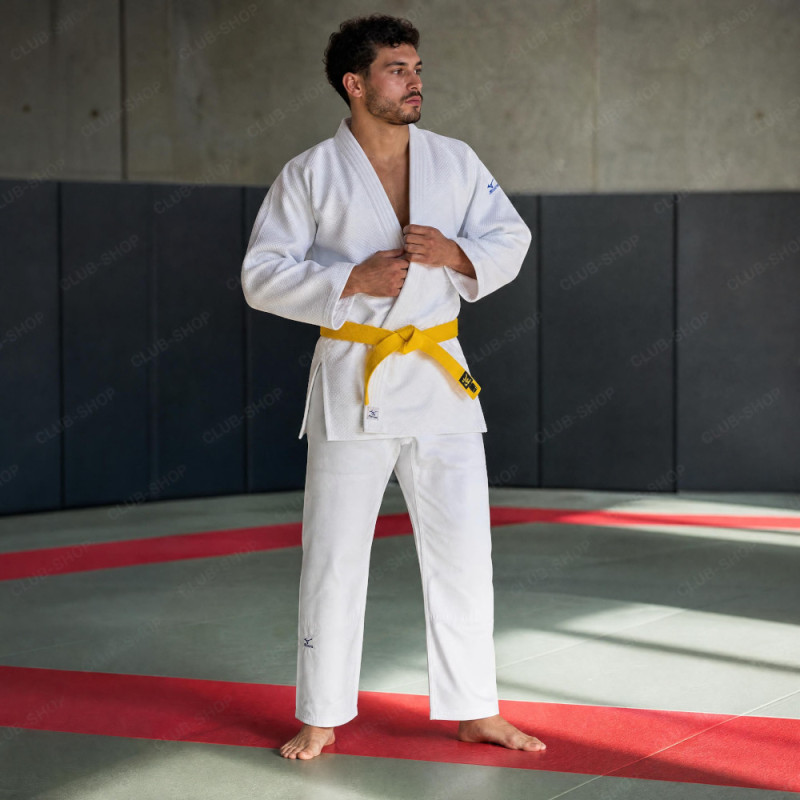 Kimono de judo Mizuno Kodomo grain de riz débutant | CLUB-SHOP.fr