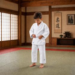 Kimono de judo Mizuno Shiro Junior débutant | CLUB-SHOP.fr