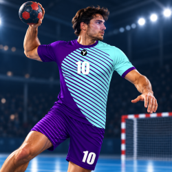 Maillot handball Décisif personnalisé | ESMAÏA