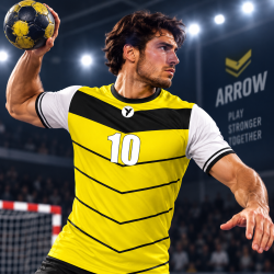Maillot de handball personnalisé Arrow | ESMAÏA