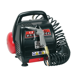 Compresseur électrique 8 bar avec cuve 6L pour ballons 2