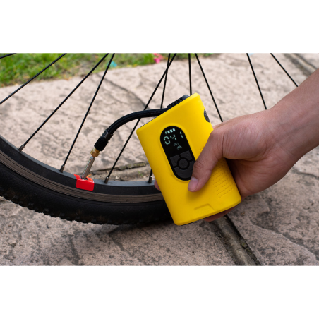 Gonfleur électrique portatif sans fil : gonflez ballons, vélo et voiture rapidement
