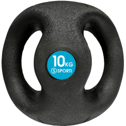 Médecine ball avec poignées : exercices de renforcement de 4 à 10 kg
