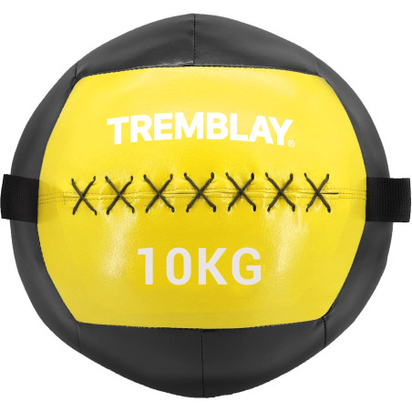 Wall ball 4 à 10 kg : médecine ball de renforcement musculaire