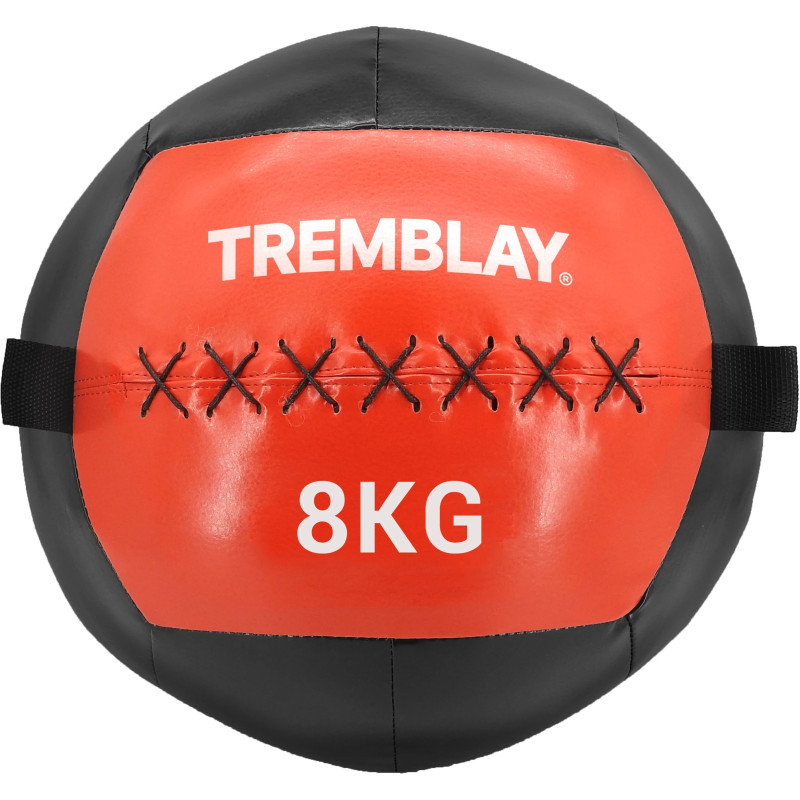 Wall ball 4 à 10 kg : médecine ball de renforcement musculaire