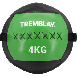 Wall ball 4 à 10 kg : médecine ball de renforcement musculaire