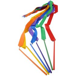 Ruban d'éveil pour gymnastique rythmique 1,60 m en 6 coloris – GRS