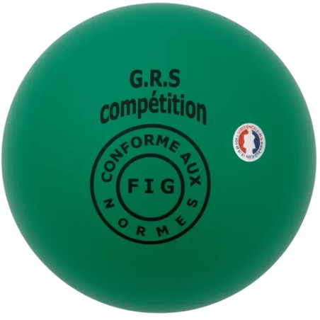 Ballon de gymnastique rythmique compétition, 19 cm et 420 g pour la GRS