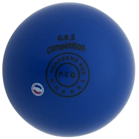 Ballon de gymnastique rythmique compétition, 19 cm et 420 g pour la GRS