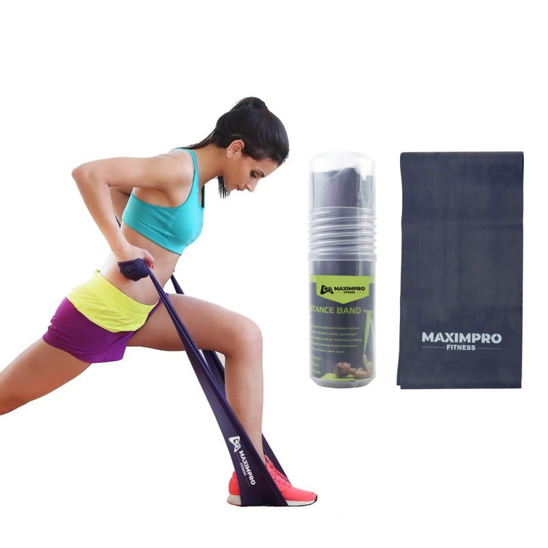 Bande de résistance en latex TEKI 120x15 cm pour la musculation | CLUB-SHOP