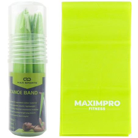 Bande de résistance en latex TEKI 120x15 cm pour la musculation | CLUB-SHOP