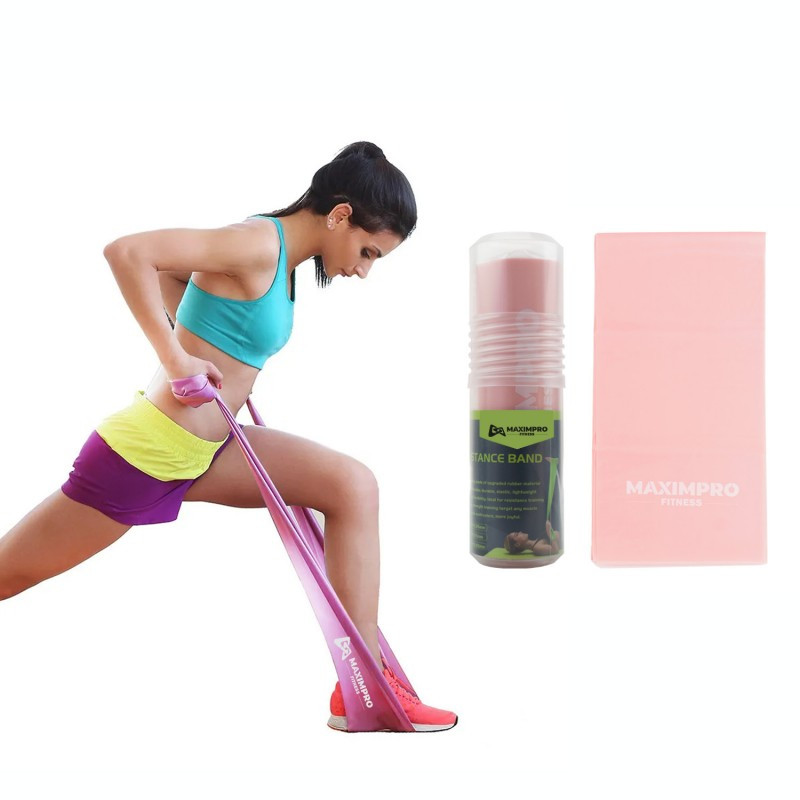 Bande de résistance en latex TEKI 120x15 cm pour la musculation | CLUB-SHOP