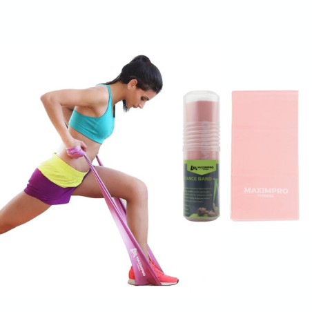 Bande de résistance en latex TEKI 120x15 cm pour la musculation | CLUB-SHOP