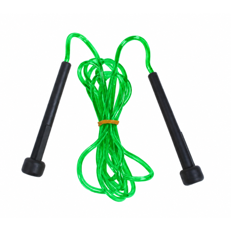 Corde à sauter Vitesses 1, longueur 2,20 m réglable, pour le cardio | CLUB-SHOP