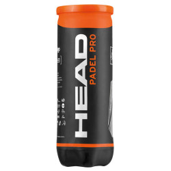 Tube de 3 balles de padel Head Padel Pro RFID | CLUB-SHOP
