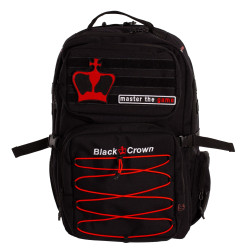 Sac à dos padel Black Crown Spartan, sac de padel de grande capacité | CLUB-SHOP