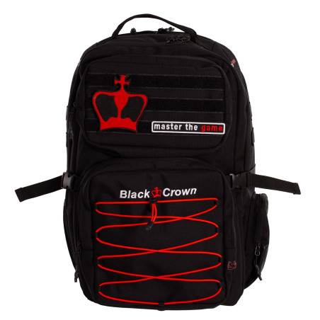 Sac à dos padel Black Crown Spartan, sac de padel de grande capacité | CLUB-SHOP