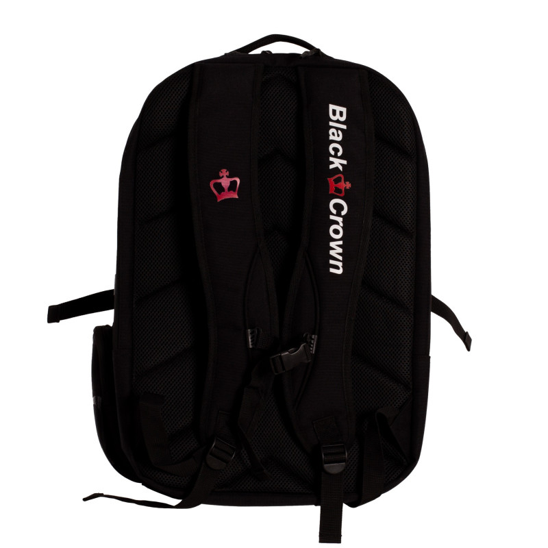 Sac à dos padel Black Crown Spartan, sac de padel de grande capacité | CLUB-SHOP