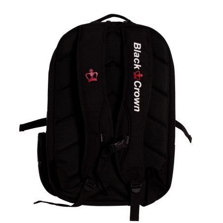 Sac à dos padel Black Crown Spartan, sac de padel de grande capacité | CLUB-SHOP