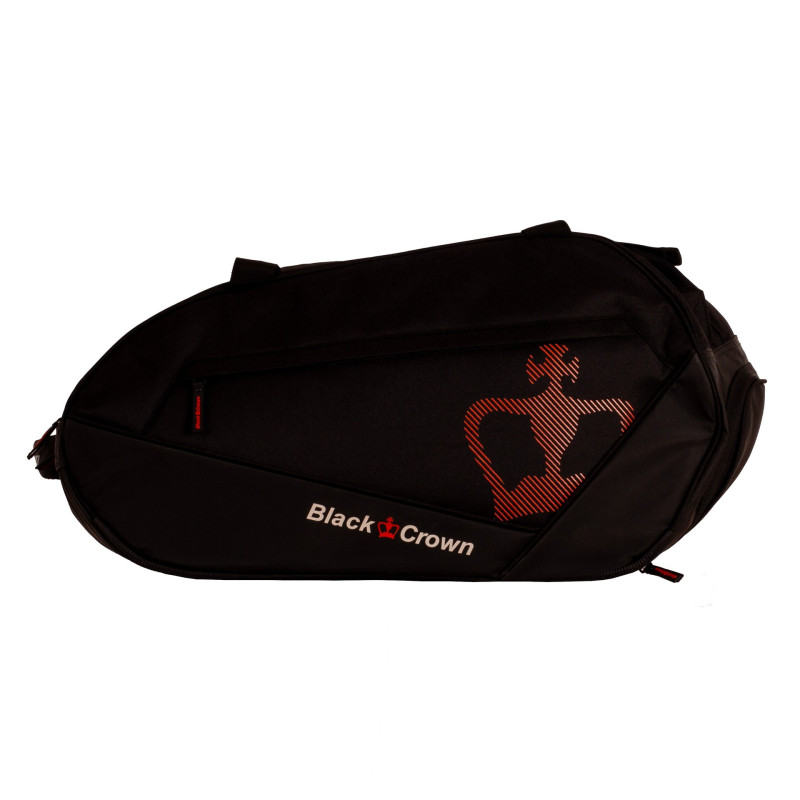 Sac de padel Black Crown Plus, raquettes et transport | CLUB-SHOP