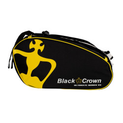 Sac de padel Black Crown Ultimate Series V2 pour ranger sa raquette | CLUB-SHOP