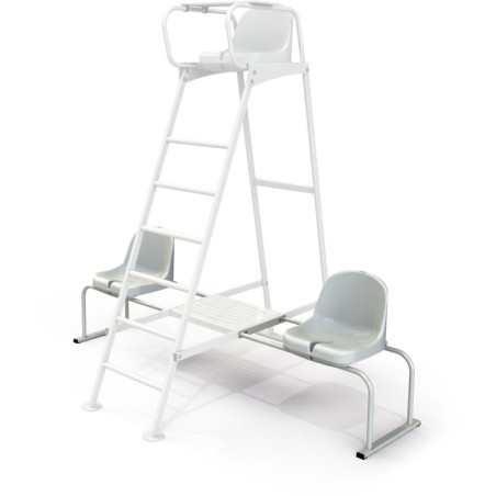 Chaises joueurs en acier