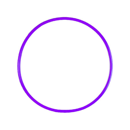 Cerceau rond 50 cm violet