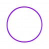 Cerceau rond 50 cm violet