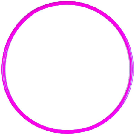 Cerceau rond 50 cm rose