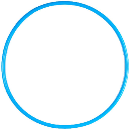 Cerceau rond 50 cm bleu