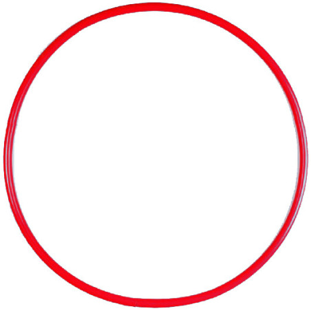 Cerceau rond 50 cm rouge