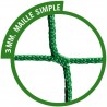Filets foot à 5 - Maille sans noeuds 120 mm - Modèle TRAPEZOIDAL - La paire